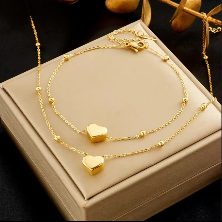 Golden Amour Halskette